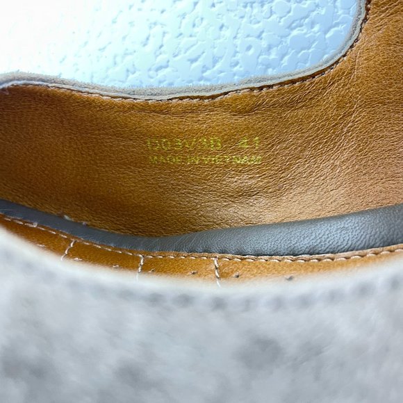 GEOX RESPIRA suede leather wedge with buckle strap - EU 41 / US 10.5 - Picture 11 of 13